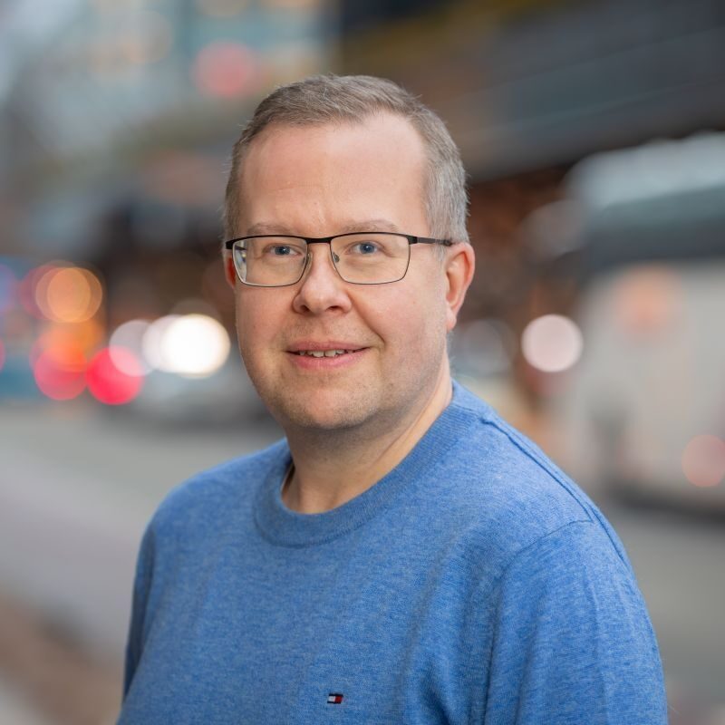 Portrettbilde av Lars-Erik Johnsson